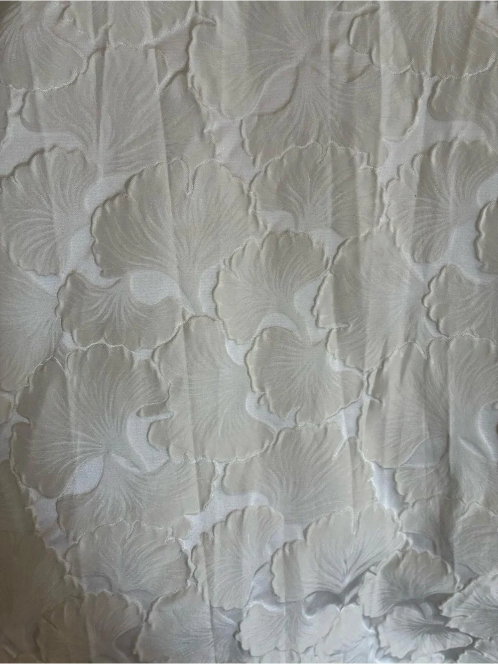 Azazie flower girl formal dress size 12 years off white